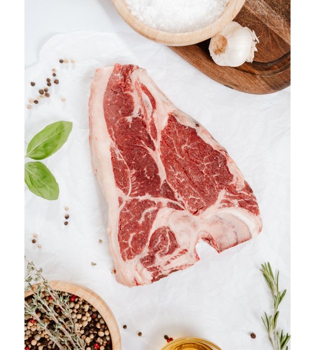 T-bone de vită Angus